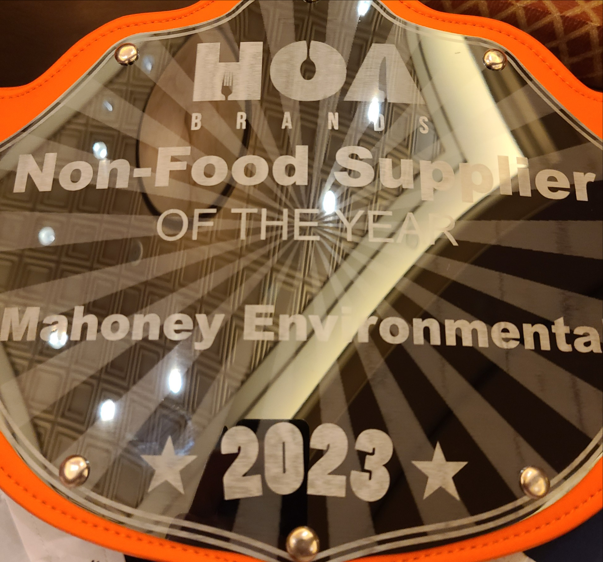 Mahoney Environmental Named 2023 HOA Brands Non-Food Supplier Vendor of the Year